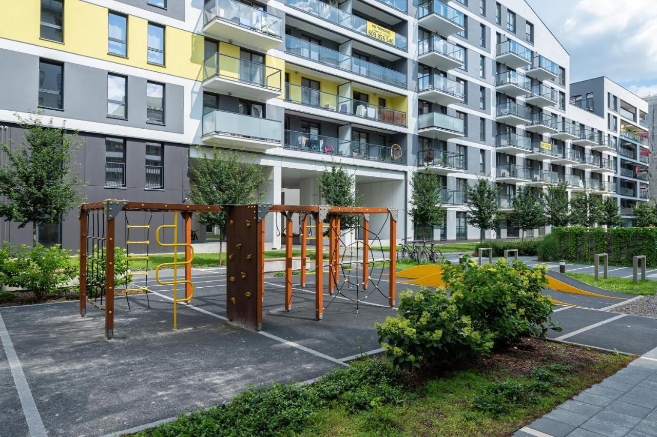 Apartamenty Kasprzaka P&O Serviced Apartments Warszawa Exteriör bild