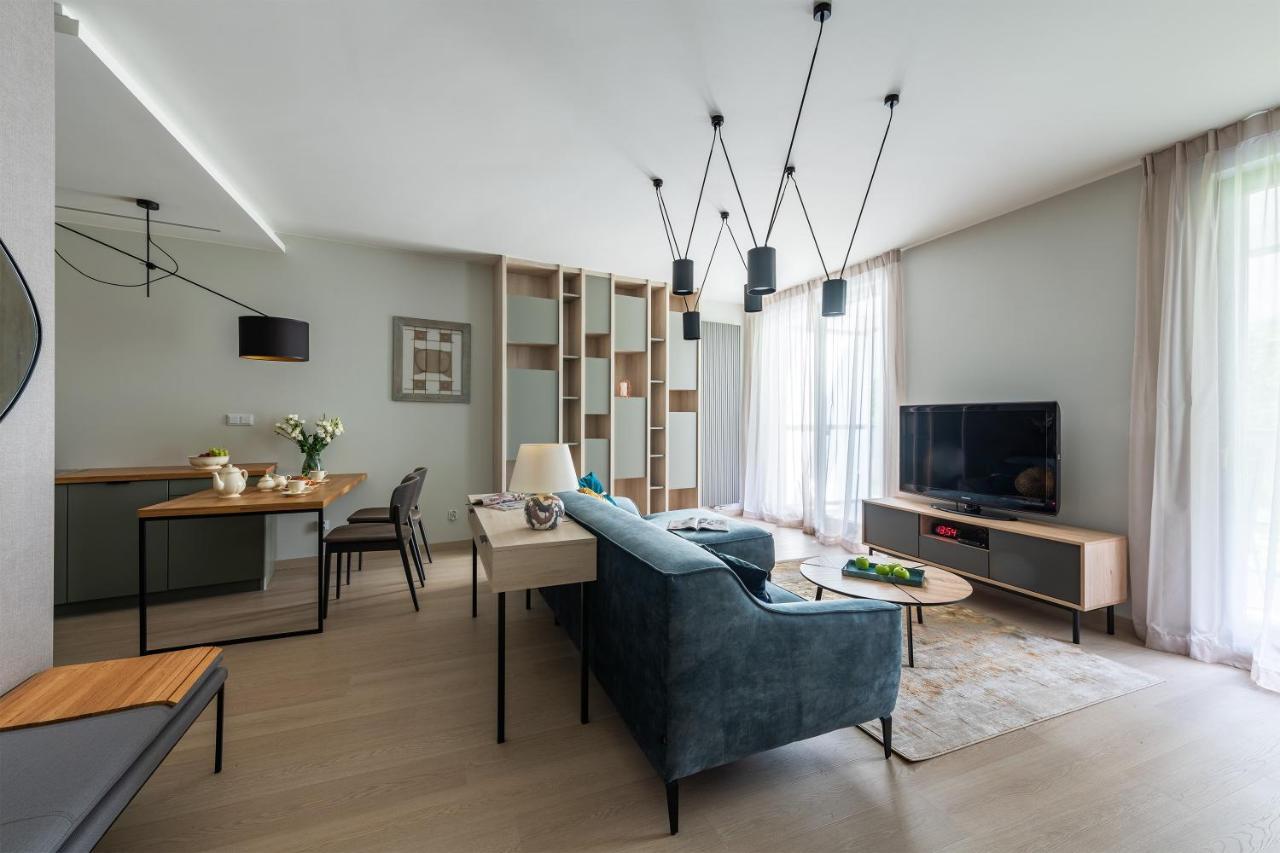 Apartamenty Kasprzaka P&O Serviced Apartments Warszawa Exteriör bild